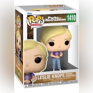 Funko Pop TV #1410 Parks & Rec Leslie Knope Brand New